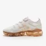 basket nike air vapormax run pas cher top white gold